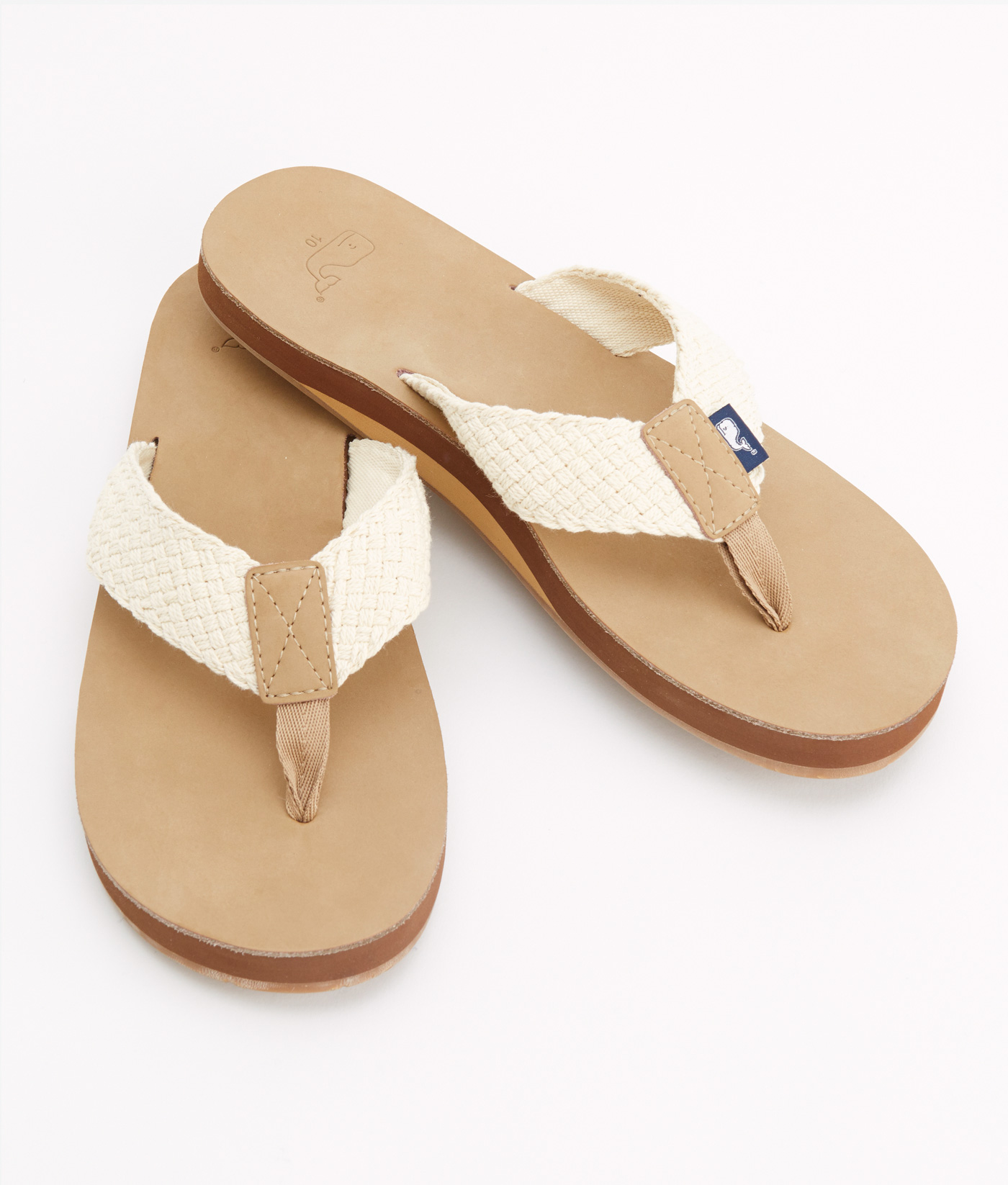 Shop Leather With Washed bing FlipFlop at vineyard vines