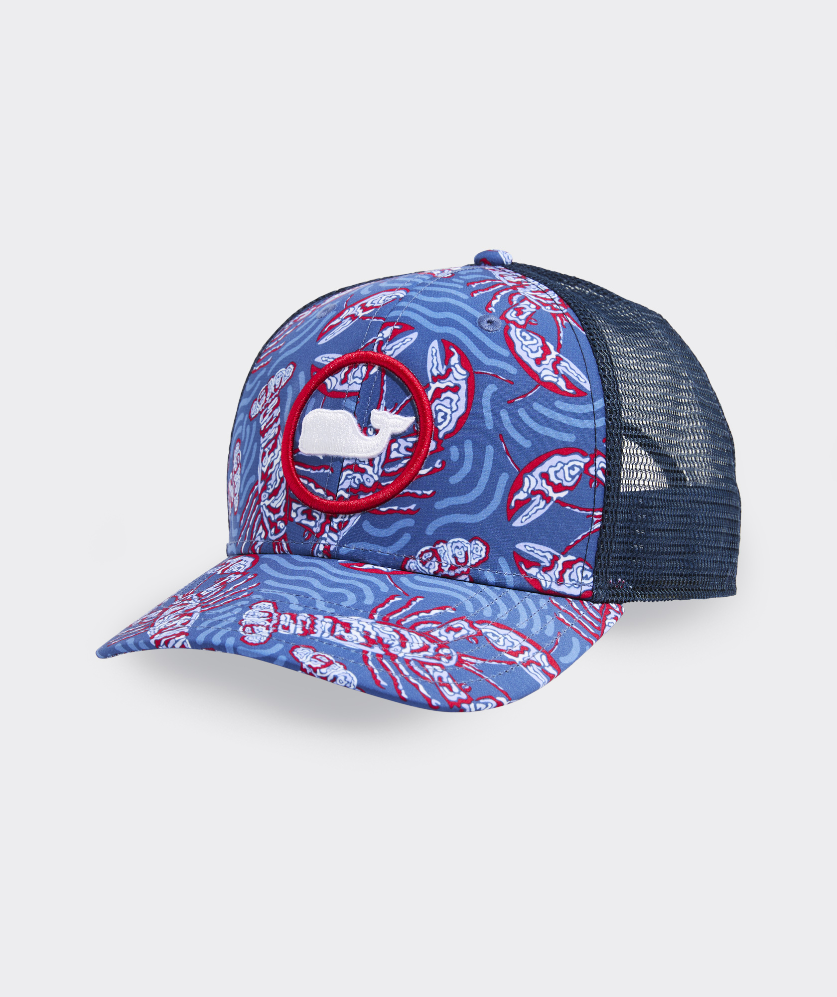 Vineyard Vines Hat Cap Strap Back Sherpa Whale Dot Trucker Pink RARE Shop Vineyard Vines | Puritan Cape Cod main image 2