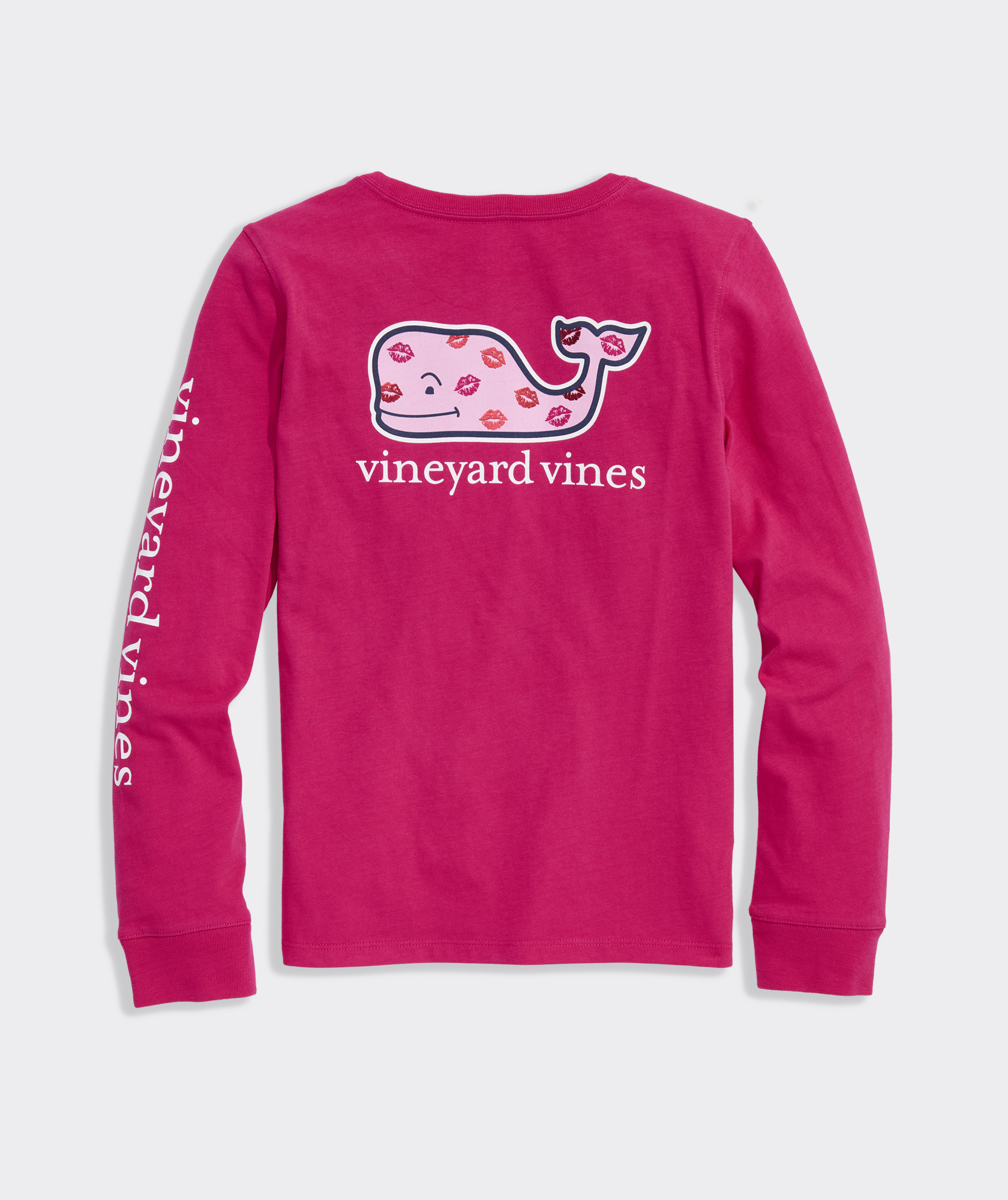 Shop Girls Kissed Allover Metallic Whale Long-Sleeve Pocket Tee at
