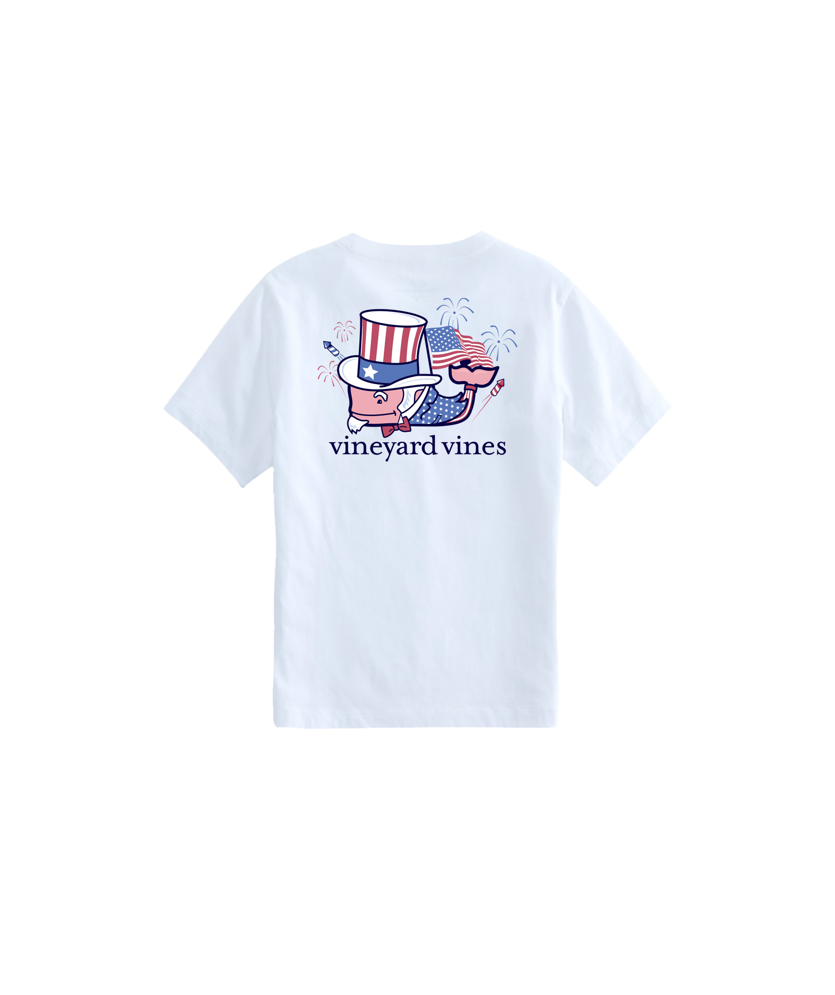 Shop OUTLET Boys' Uncle Sam Whale Short-Sleeve Pocket Tee at