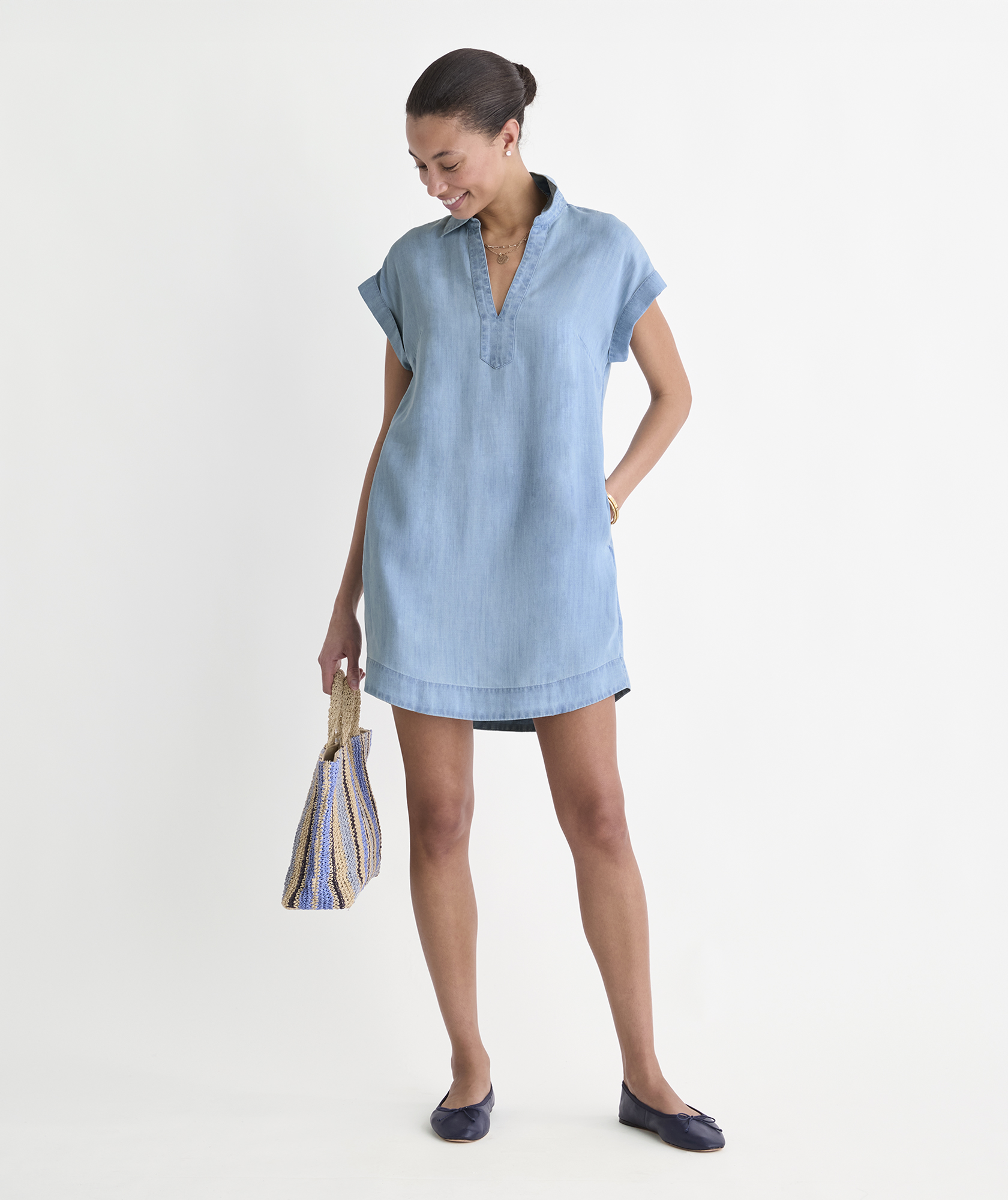 vineyard vines margo shirt dress Vineyard Vines Sankaty Midi Margo Shirt Dress Size Large, excellent condition!