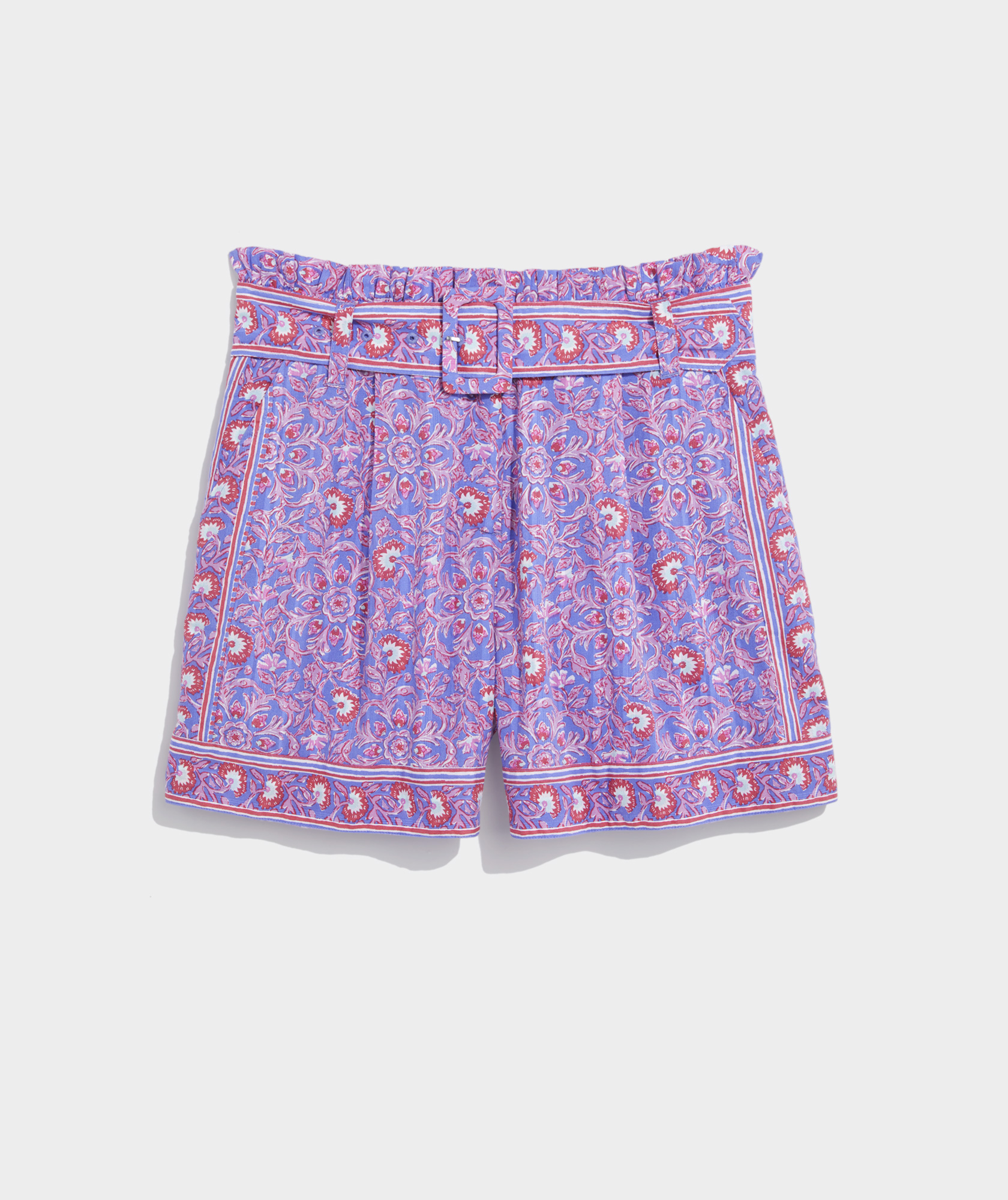 Shop Katama Tile Belted Shorts at vineyard vines