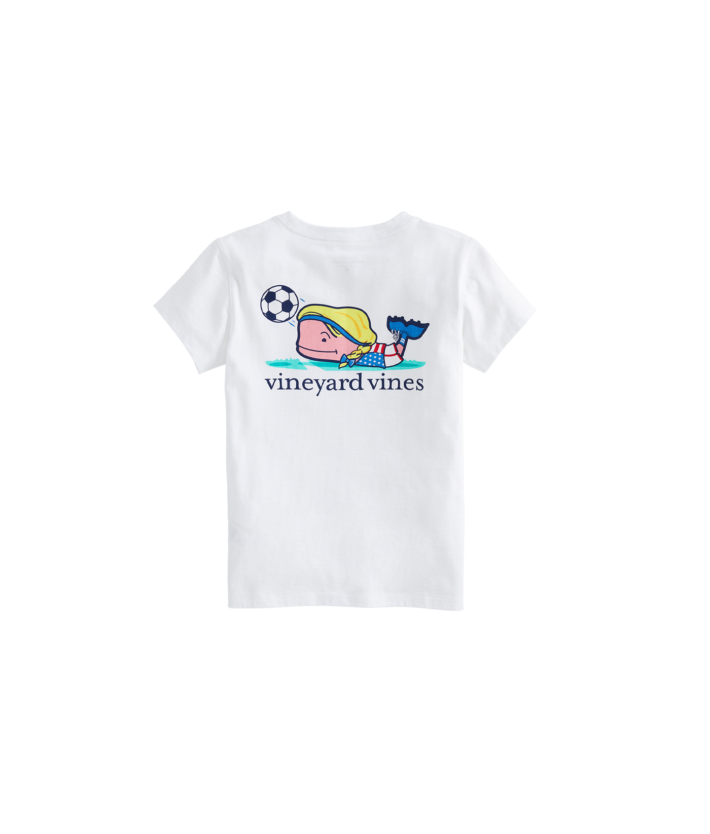 Shop Girls' Soccer Whale Short-Sleeve Pocket Tee at vineyard vines