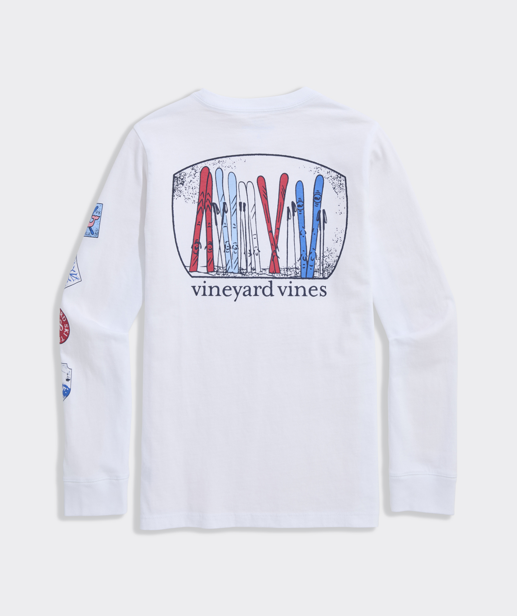 Shop Boys' Whale Ski Team Long-Sleeve Pocket Tee at vineyard vines