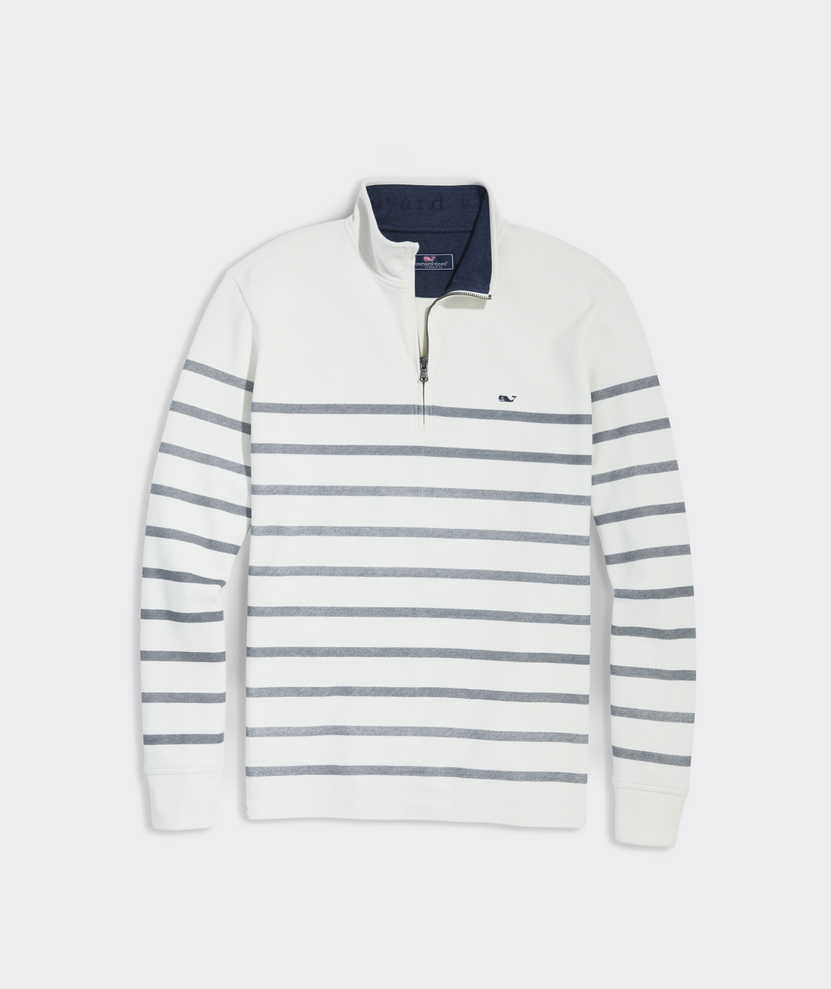 ☆ ☆ TH COLLECTION Breton Stripe Half Zip-Up Shop Breton Stripe Saltwater Quarter-Zip at vineyard vines