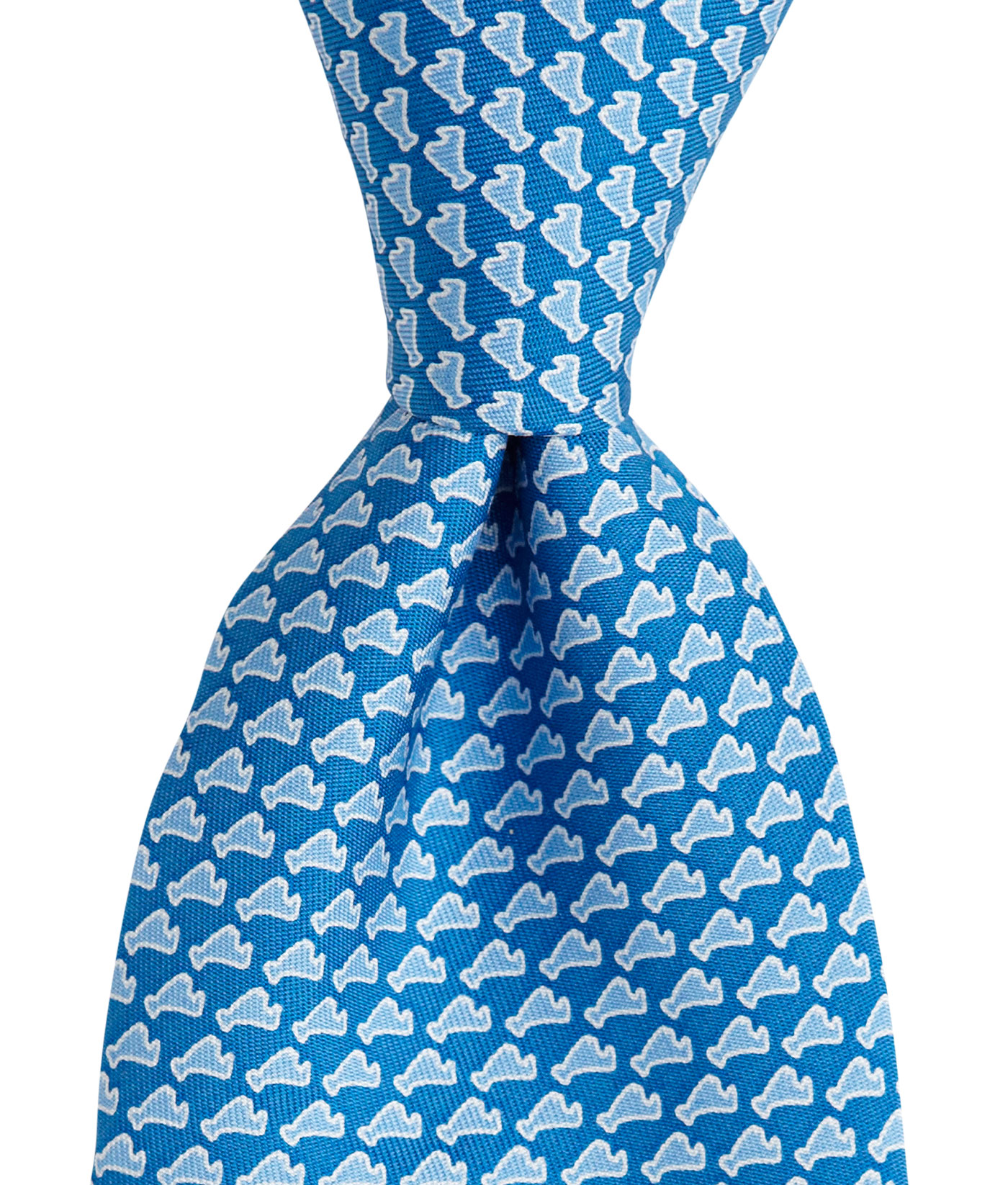 Men's Ties Martha's Vineyard Printed Silk Tie for Men Vineyard Vines